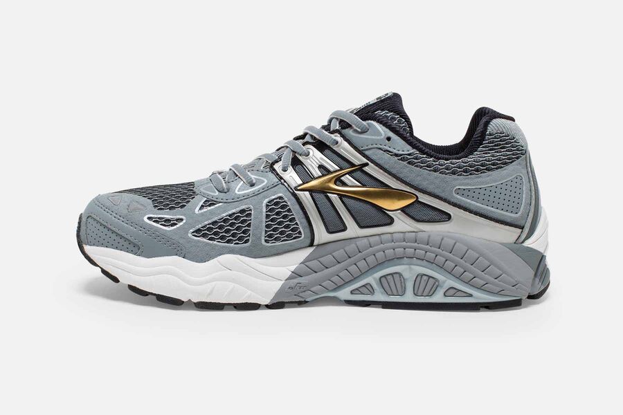 Brooks Beast '14 Mens Clearance Closeout - Road Running Shoes Grey Canada
